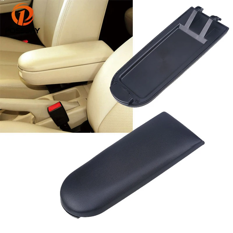 POSSBAY Black/Beige/Gray Leather Car Auto Vehicle Center Console Arm Rest Seat Box Pad Fit Volkswagen VW -B5/MK4/Jetta / Bora | Автомобили