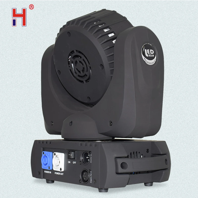 Светодиодный сценический прожектор Rgbw движущийся луч 7X12W Lyre Wash Led с Dmx управлением