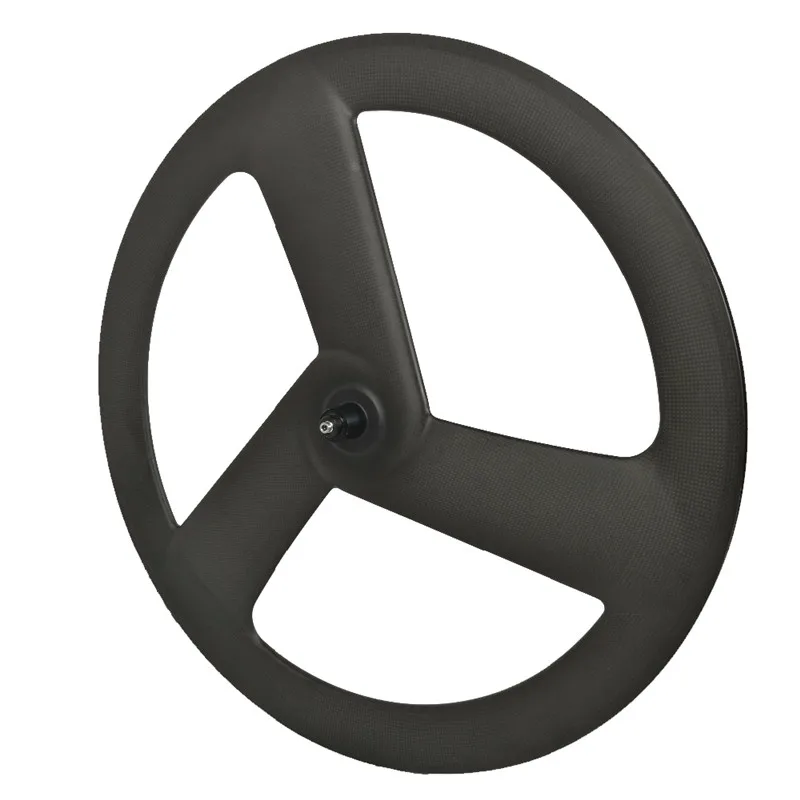 Carbon New Wheel 3K V3 Spoke Integrated Tri angle Wheelset Cycling Road Bike V/Disc Brake/Track Bicycle Single Speed Available