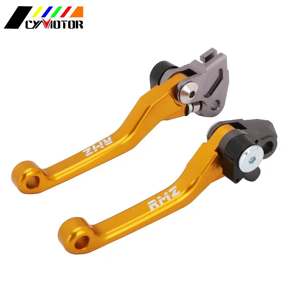 Складной рычаг тормоза сцепления мотоцикла CNC для SUZUKI RMZ250 RMZ 250 2004 2007 2018 RMZ450 2005