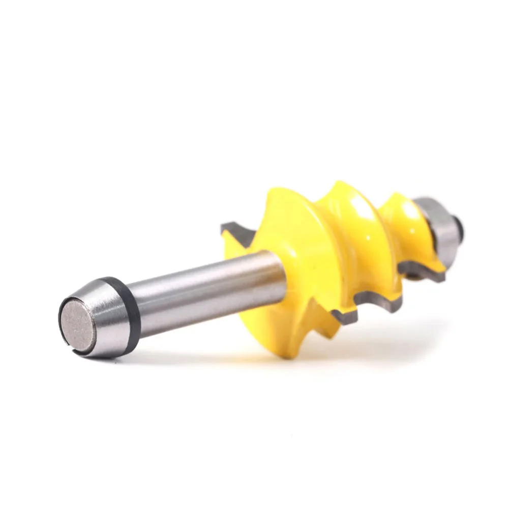 

6pcs Router Bit Extension Collet Chuck Engraving Trimming Machine 6mm/ 6.35mm/ 8mm Collet Chuck Electric Router Milling Cutter
