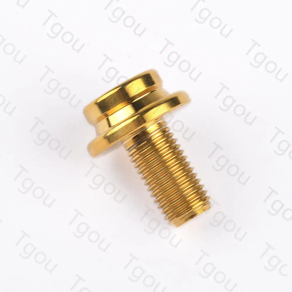 Tgou титановый болт M8x15mm квадратные шестигранные винты с прокладка крышки пыли для