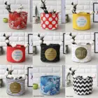 Корзина для белья из хлопка и льна, большая корзина для белья и игрушек, органайзер, бокс-Органайзер