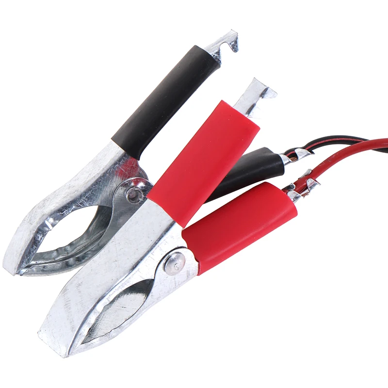 12V 150cm Car Cigarette Lighter Power Socket Adapter Battery to Terminal Clip-on Emergency Batery Line Light | Автомобили и