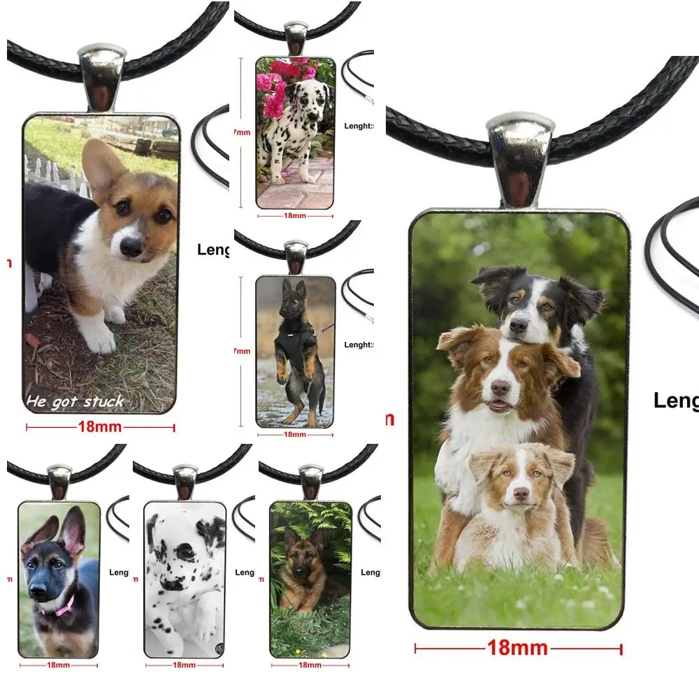 Женское ожерелье для девочек со стальным покрытием стекло кабошон чокер Длинная