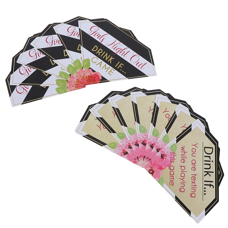 24 шт. курица вечерние девочек ночное вне карточные игры девичник питьевой вызов