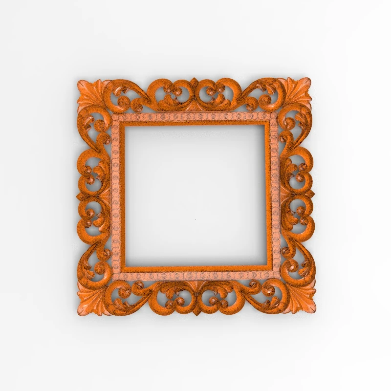 Piazza frame 3D модель STL формат дизайн файл фрезерный станок с ЧПУ резьба ArtCAM Aspire Type3