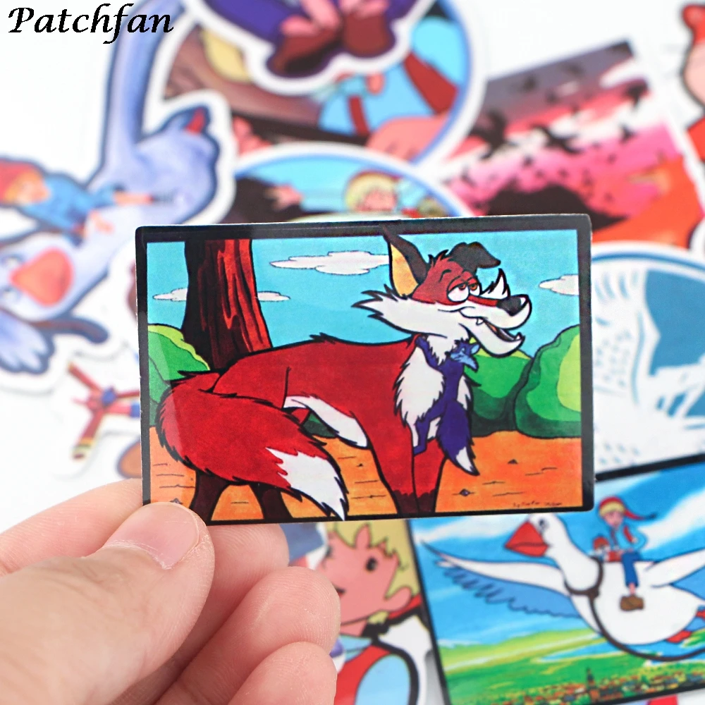 

12set A4036 Patchfan 20pcs Cartoon Stickers Waterproof Skateboard Decals Motorcycles Phone Laptop Luggage Cute Stickers