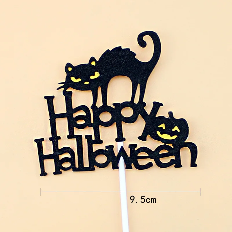 Украшение для торта на Хэллоуин вставные декоративные бумажные стаканчики