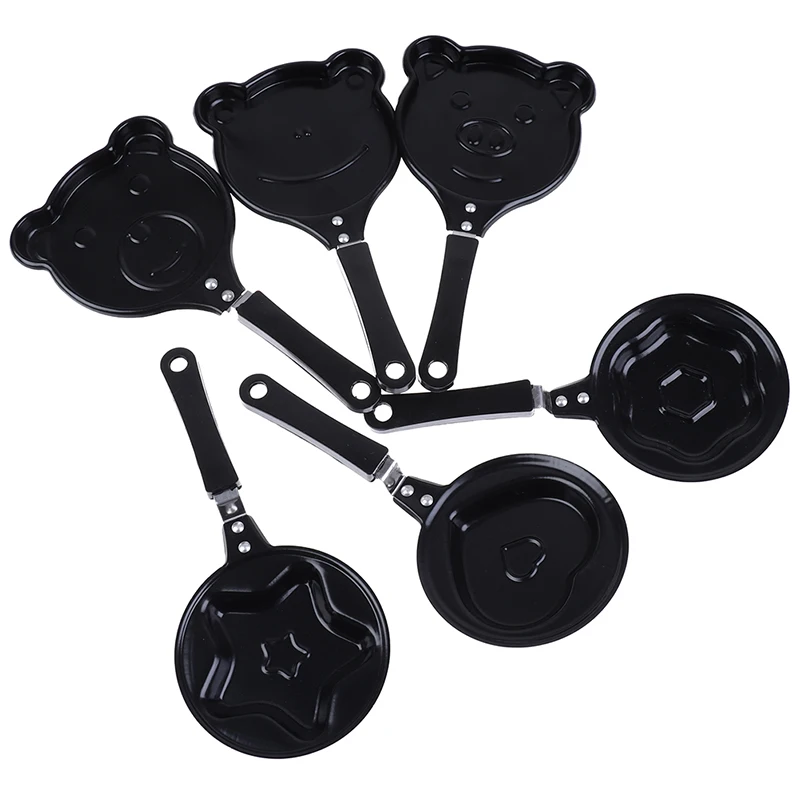 Маленькие милые формы для яиц антипригарные сковородки из нержавеющей стали