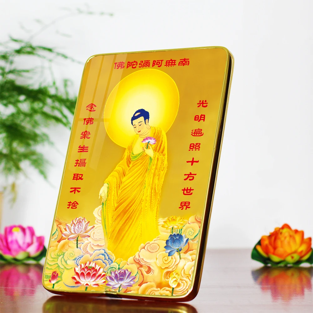 

Изысканные украшения Будды амитабиха, изысканные религиозные украшения фэн-шуй