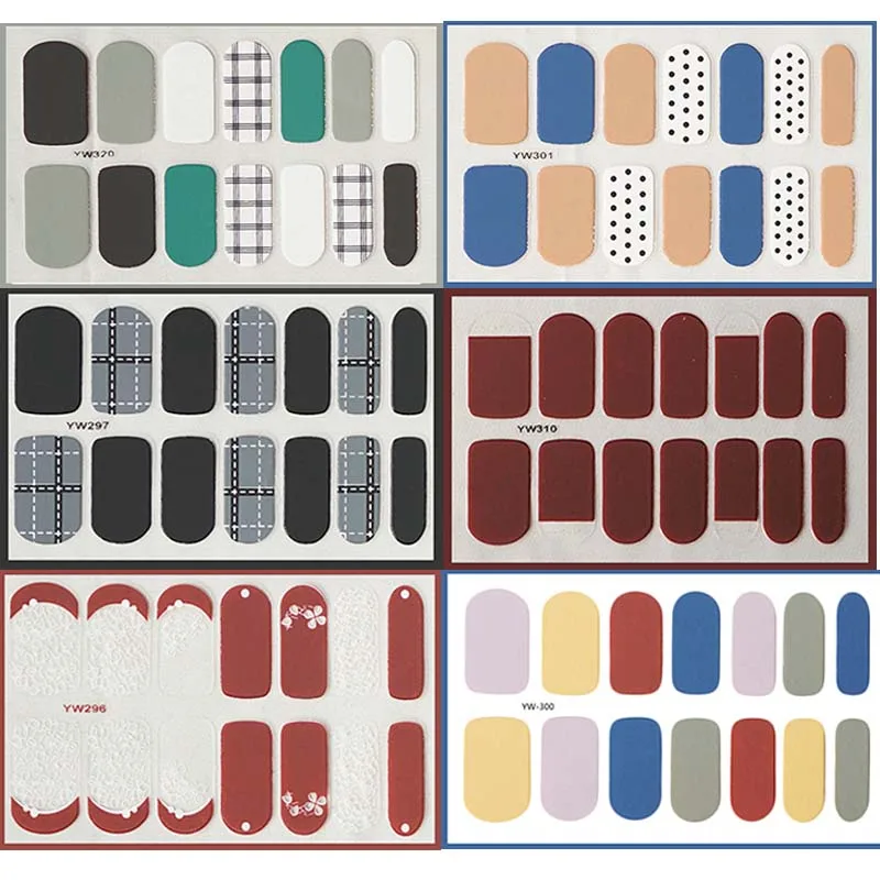 

1pcs Stickers Decoration Nail Art Cartoon 2020 New Arrival Japanese Style Full Cover Adhesive Nail Stickers Nail Transfer Decal