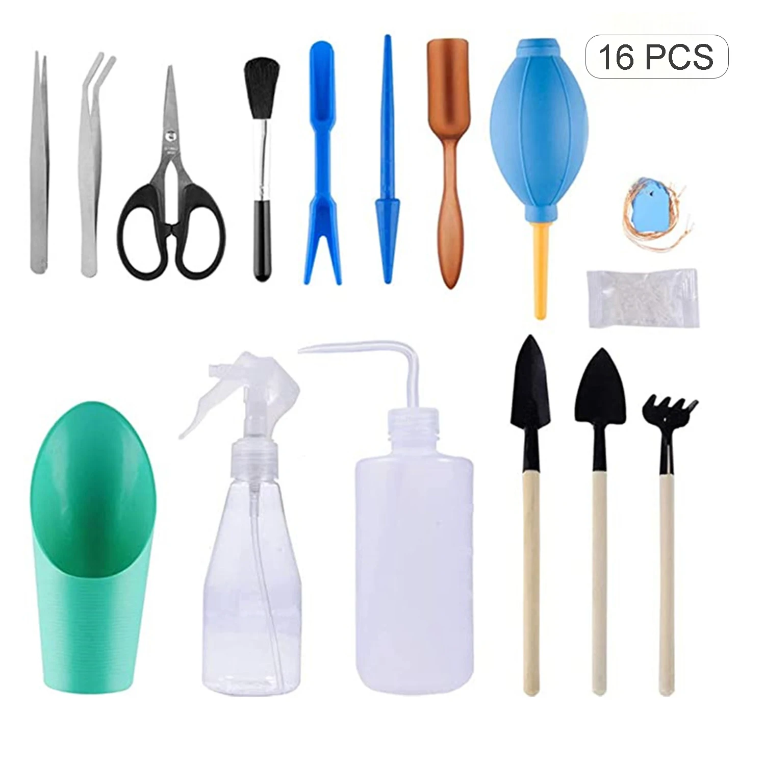 

Набор садовых инструментов для посадки семена бонсай, 16 шт.