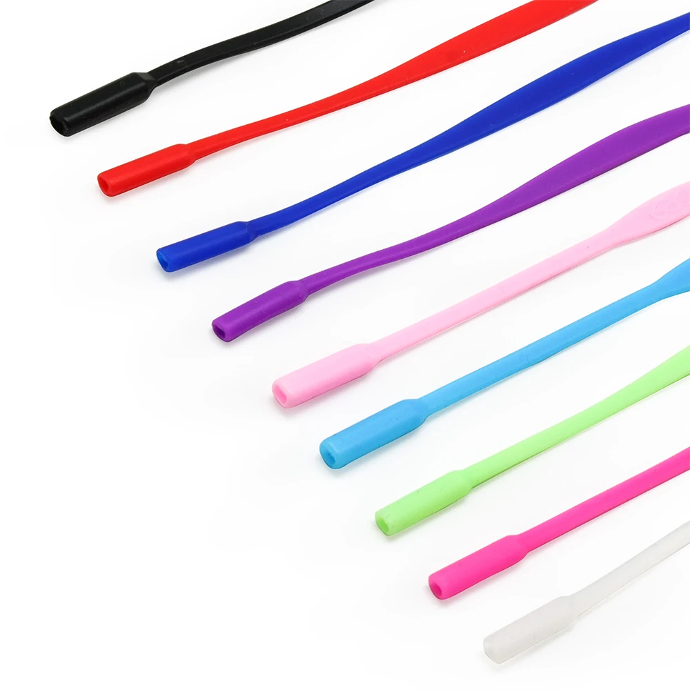 Дети очки силиконовый шнур и уха замки комплект мальчики девочки руководитель