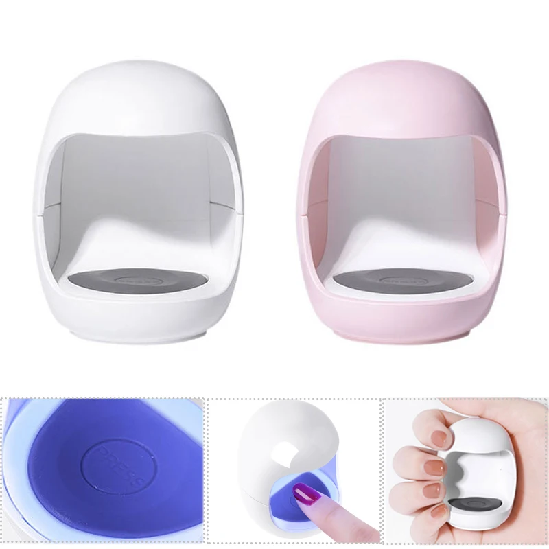 

1pcs Mini USB Nail Dryer UV LED Lamp 3W 30S Fast Drying Curing Lamp Finger UV Gel Polish Machine Nail Art Tools Manicure