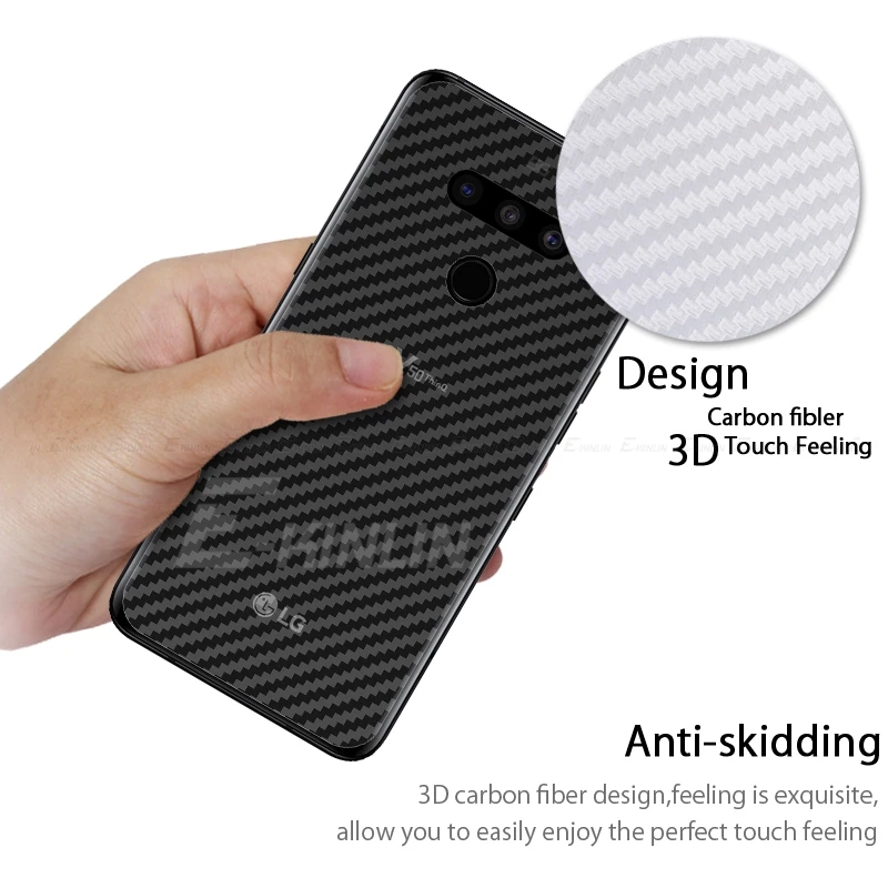 Задняя крышка экрана протектор для LG G8 G8X G7 ThinQ G6 V50S V50 5G V20 V30 V30S V40 Plus G5 SE наклейка из