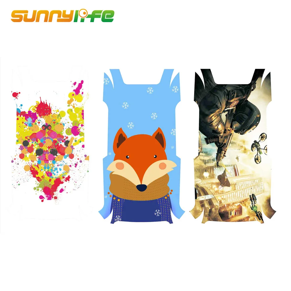 Классные водонепроницаемые ПВХ наклейки на корпус для дрона DJI TELLO EDU|Наклейки