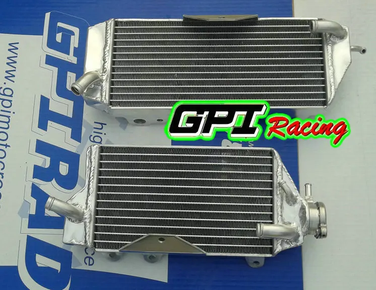 Алюминиевый гоночный радиатор для Kawasaki KXF450 KX 450F KX450F 10 11 12 13 14 2010 2011 Новинка |