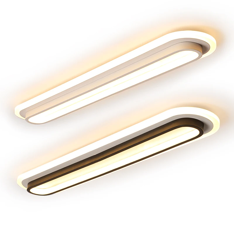 

VEIHAO LED Ceiling Light Modern Acrylic Long Strip Ceiling lamp Fixture For Bedroom Kitchen Hallway aisle Living Room Lighting