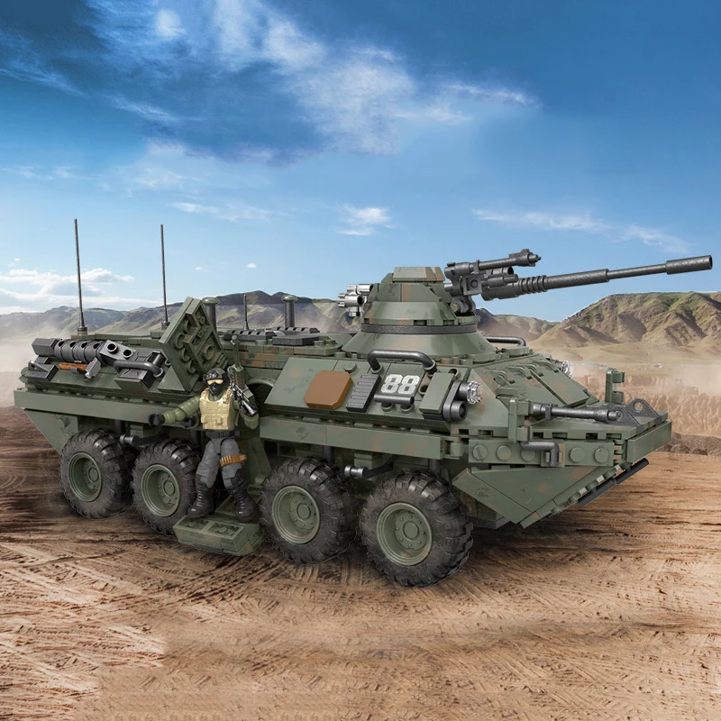 1036 шт. американские военные серии носилки для Строительные блоки автомобилей