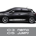 Наклейка для Citroen C3 C4 C4L C5 Berlingo C-Crosser C-ELYSEE Jumpy Nemo Picasso VTS Xsara C1 C2 C6 C8, 2 шт.