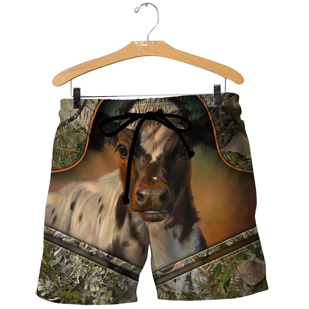 

Beautiful horse 3D full body printing fashionable beach casual Shorts New Daily shorts