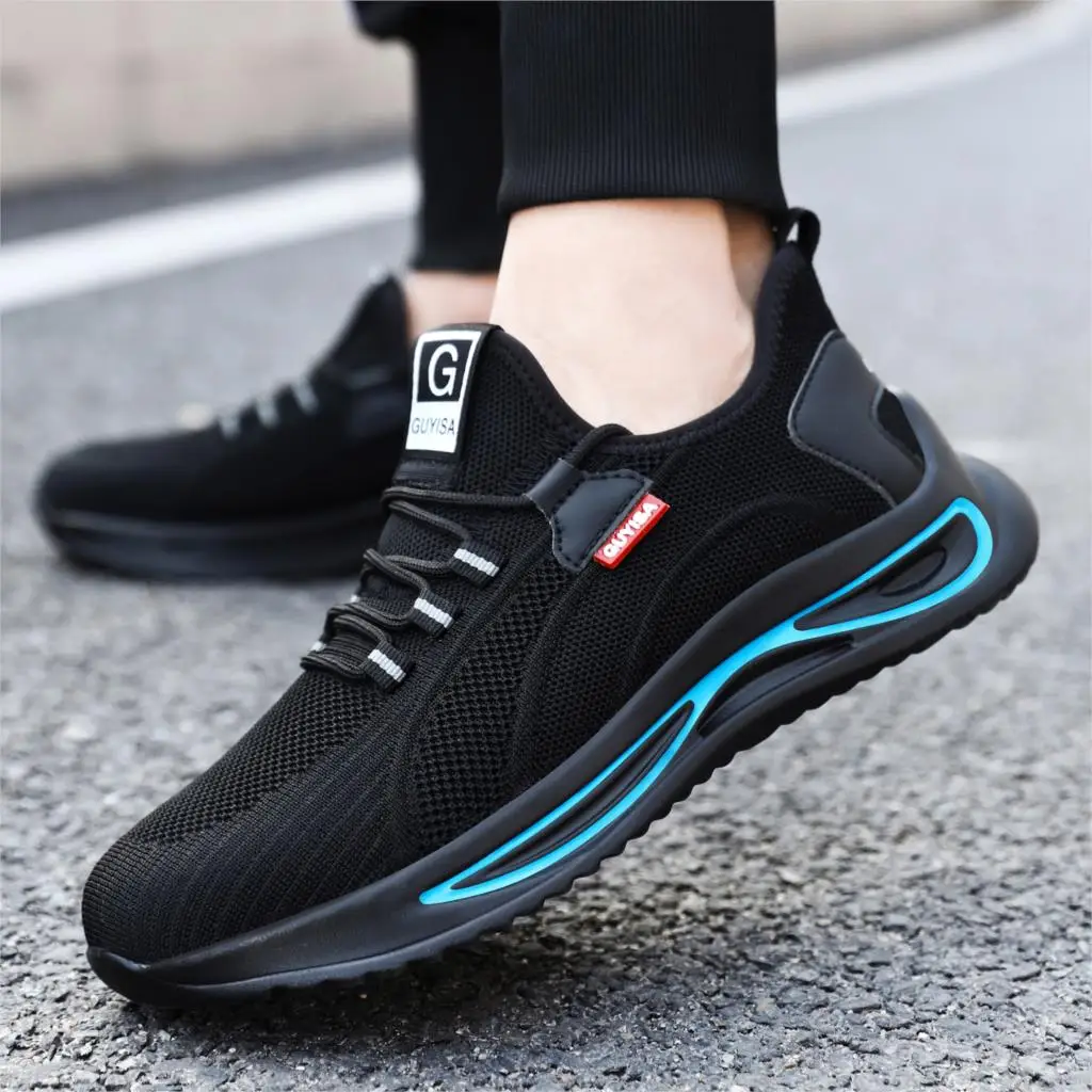 

New 2021 Work Safety Shoes Men With Steel Toe Cap Work Shoes Indestructible Protective Shoes Lightweight Security Men Shoes