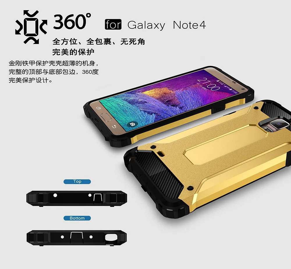 OUDINI модный армированный чехол для samsung note4 note5 Универсальный мобильный телефон