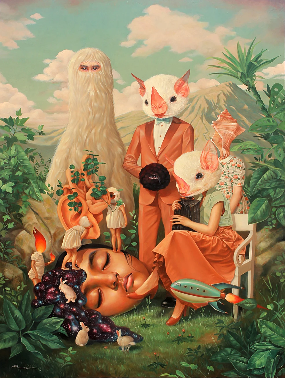 Марк Райден Mark Райд 1 Панель Абстрактная живопись украшение на стену маслом