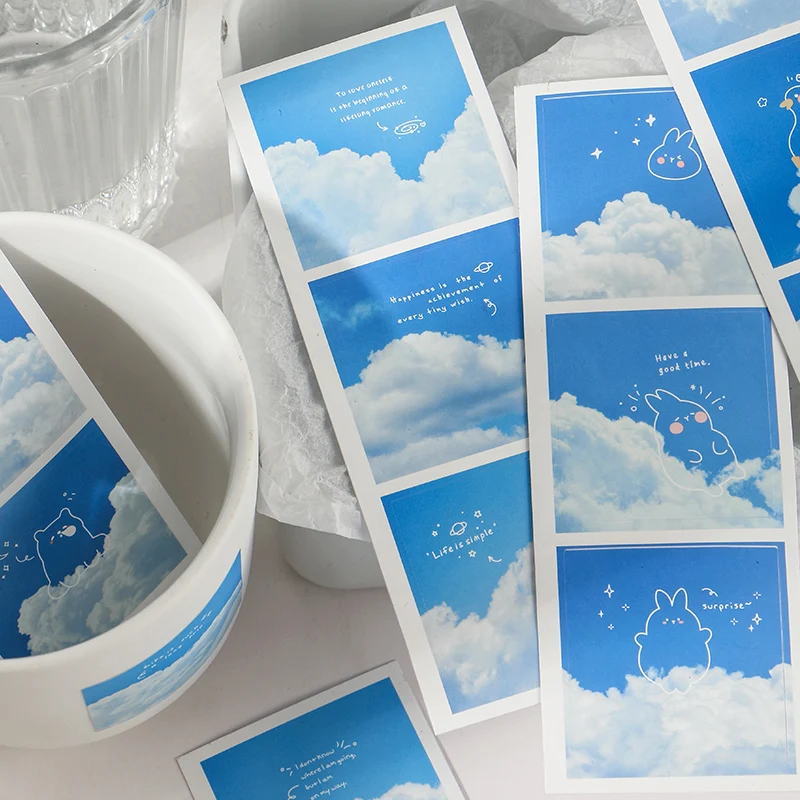 VanYi 3 шт./пакет декоративные наклейки для скутера дневника неба граффити