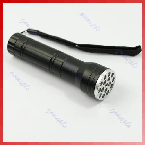 

New 1mW 15 LED UV LASER Ultraviolet Flashlight light Lamp