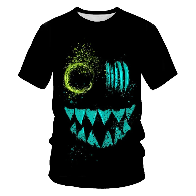 

Summer retro T-shirt 3D printing T-shirt men's and women's short-sleeved T-shirt men's soft texture full size 100-6XL