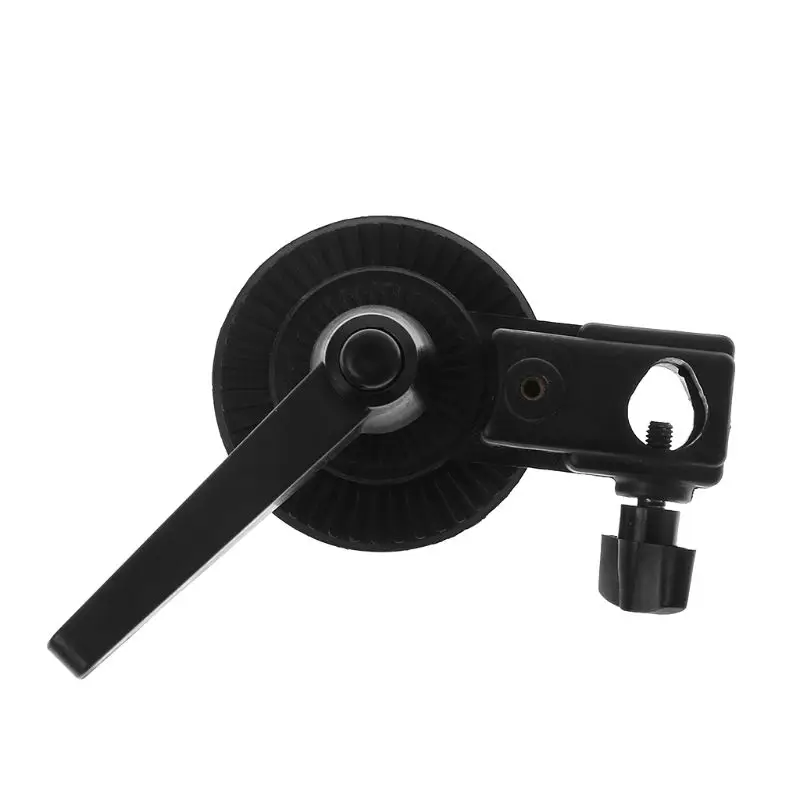 

Single Swivelling Grip Head Angle Wheel Clamp Clip Bracket Tilt Mount Adapter Telescopic Reflector Boom Arm Support Light