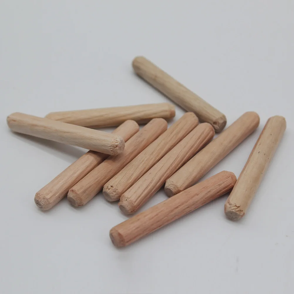 

400pcs/set Durable Multifunction Straight Grooved Pins Tapered Easy Insertion DIY Art Supplies Furniture Door Fluted Wood Dowel