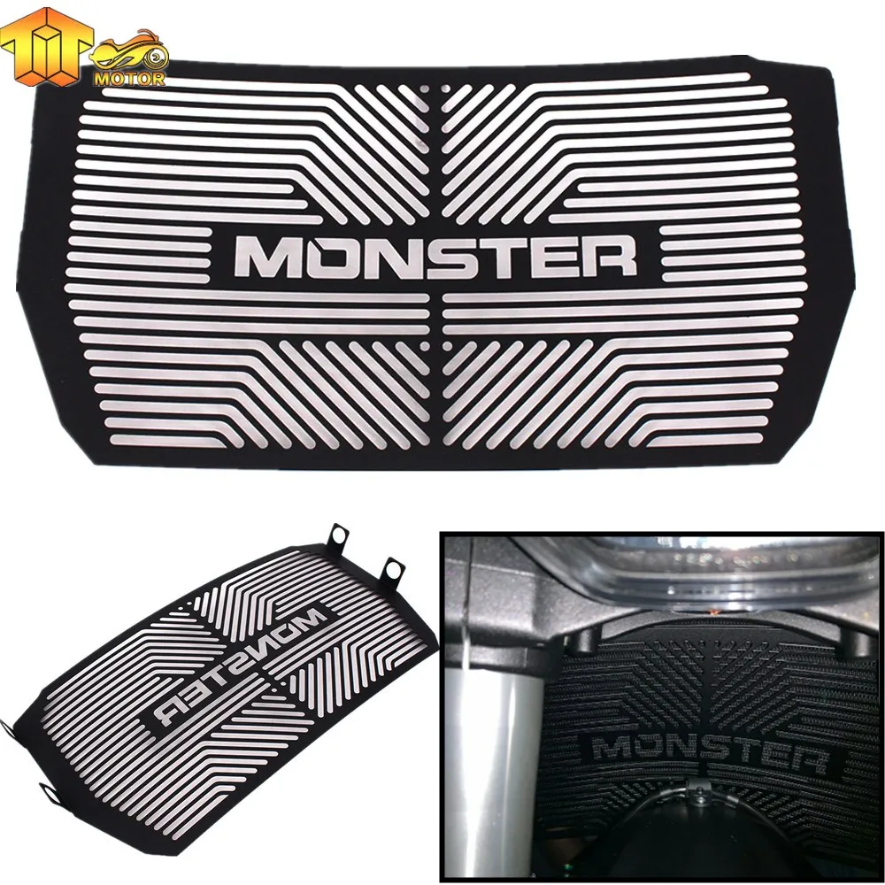CK CATTLE KING мотоциклетная решетка радиатора защитный чехол для Ducati Monster 821 1200 S 14 2016