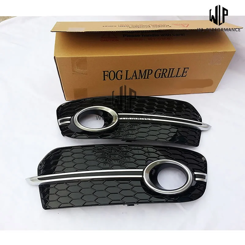 Решетка для противотуманной фары Q5 Rsq5 черный АБС-пластик Стайлинг автомобиля Audi