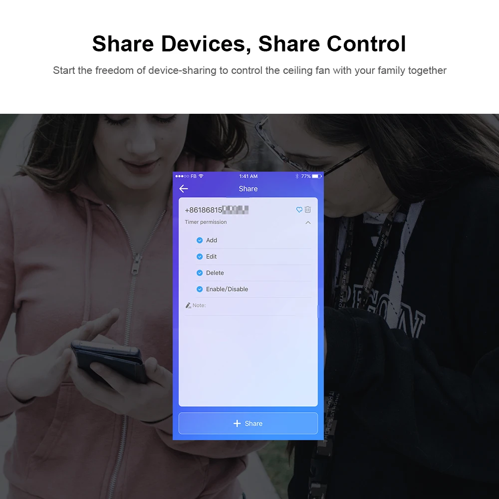Умный выключатель SONOFF iFan04-L iFan03 с Wi-Fi умный высветильник ель для управления