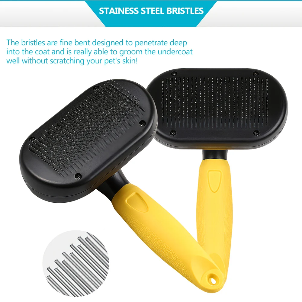 Расческа для ухода за собаками удаление кошек расческа из нержавеющей стали