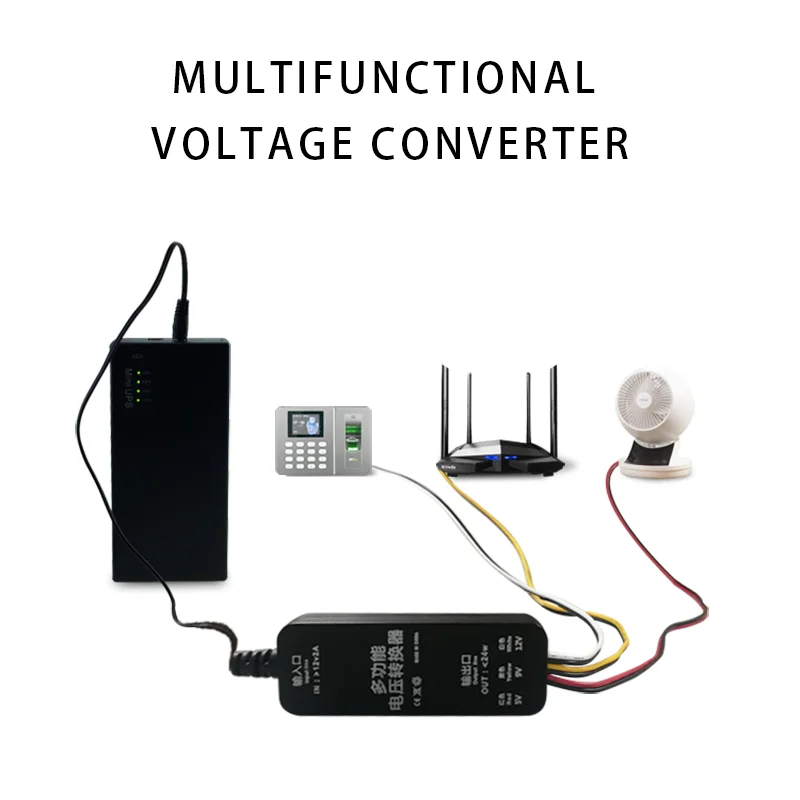 DC-DC 12V постоянного тока до 5В 9В 12В Шаг-шаг вверх-вниз USB заряд кабель усилитель