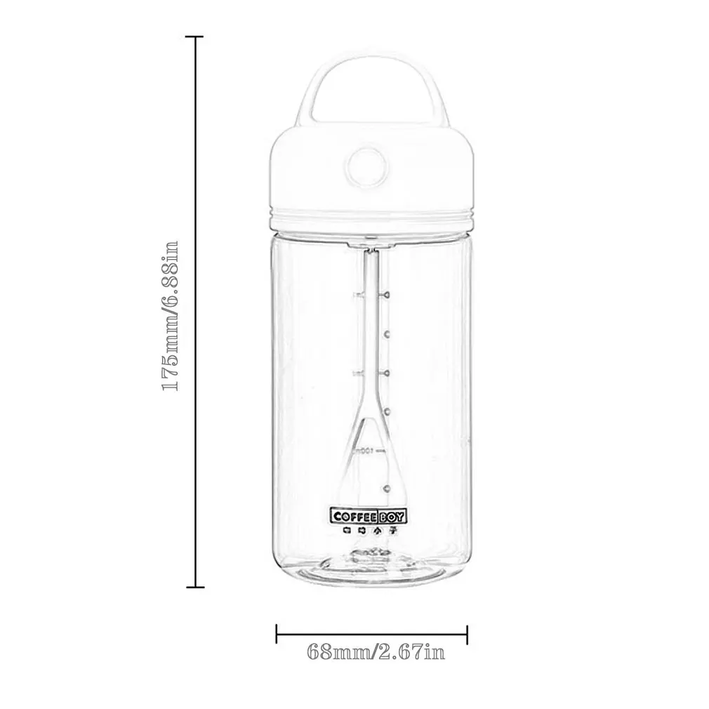 

Electric Formula Mixer Pitcher Motorized Mixing System Automatic Mixing Cup Electric Shaking Cup Portable Plastic Water Cup
