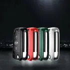 Для Volkswagen VW Golf 7 на возраст 3, 4, 5, 6, 6r mk7 Skoda Octavia A7 поло mk4 9n passat b5 b6 b7 b8 Tiguan bora ТПУ ключи чехол в виде ракушки