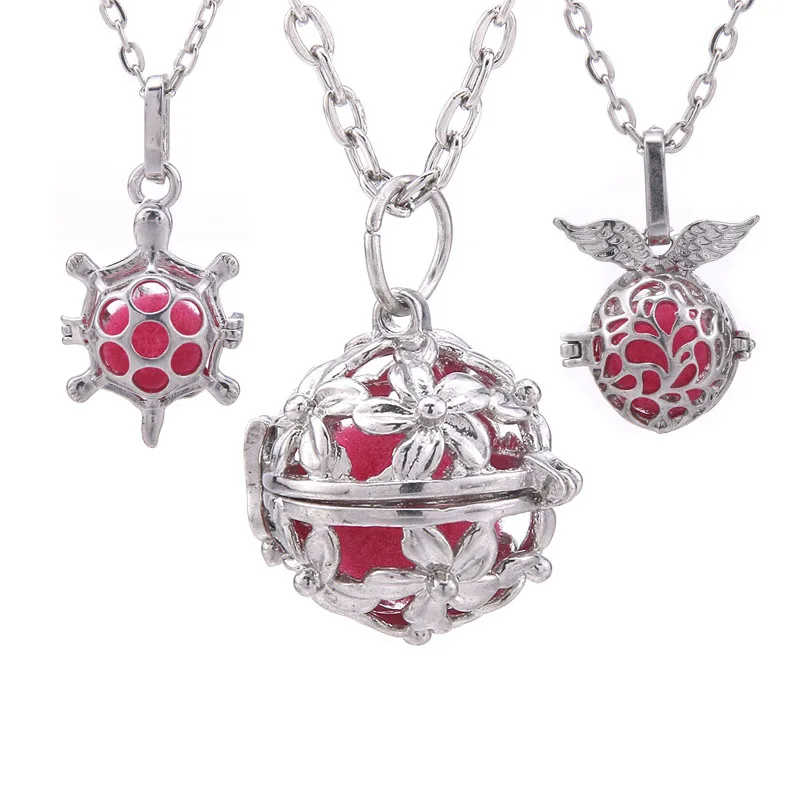 Женский ажурный кулон распылитель для ароматерапии|Цепочки| |