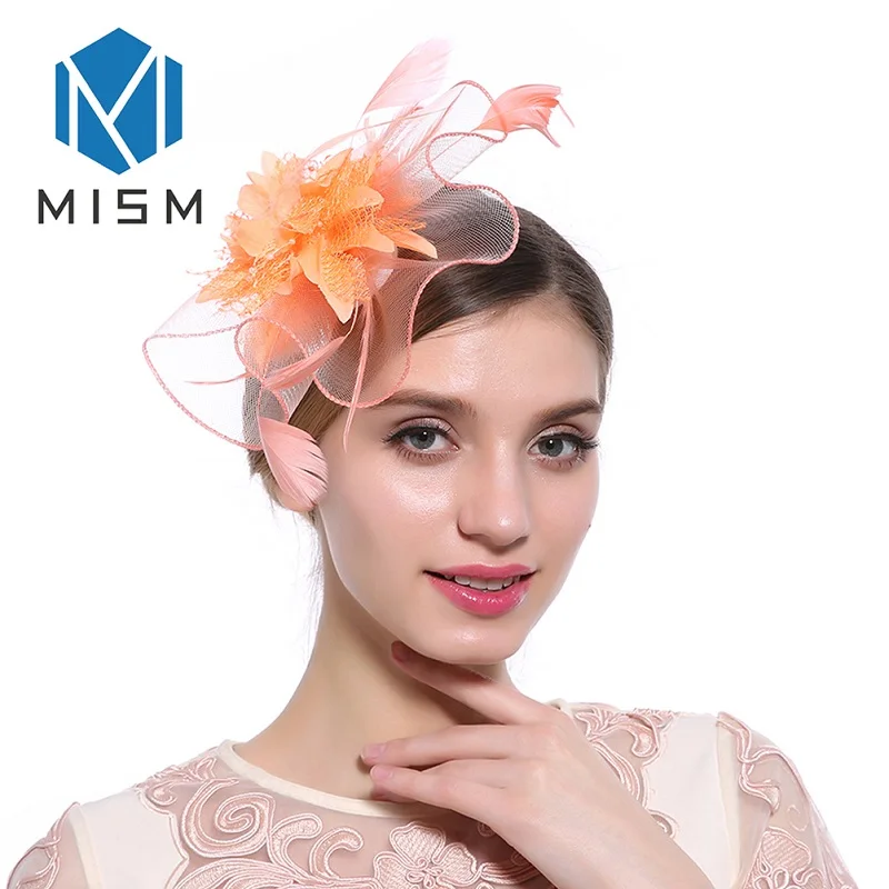 STYLE 1 F M MISM, женские элегантные заколки для волос, заколки для волос, полый цветок, бисер с перьями, резинки для волос, пряжа, Коктейльные, вечерние, свадебные аксессуары для волос - Цвет: STYLE 1 F