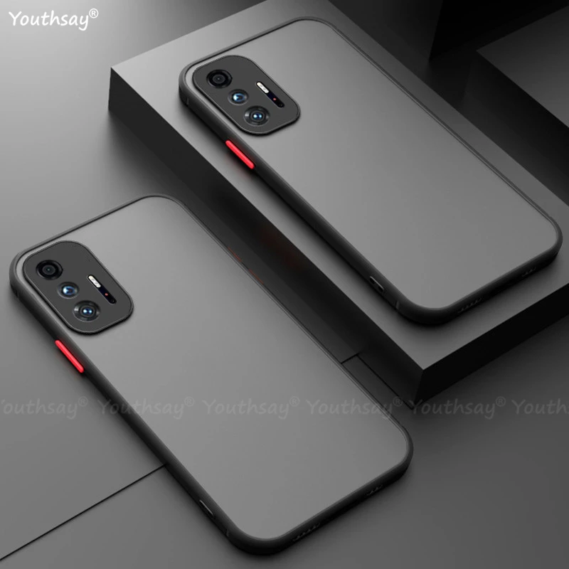 Funda de silicona para Xiaomi Mi 11T Pro, carcasa transl&uacute;cida de goma mate para Xiaomi 11T Pro Lite 5G NE 10T POCO M3 X3 Pro F3 GT-0