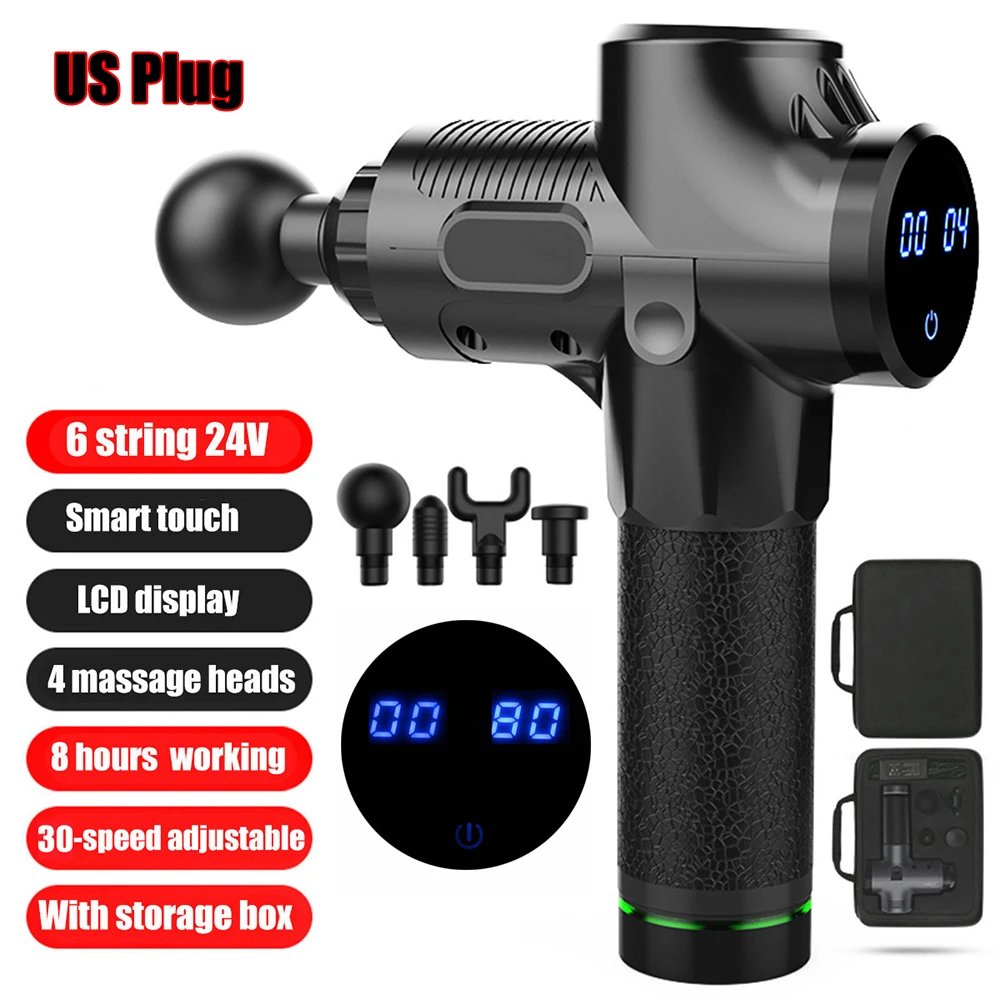 

Портативный массажер для тканей, массажер для мышц, облегчение боли, релаксация тела, вибрирующий массаж для похудения