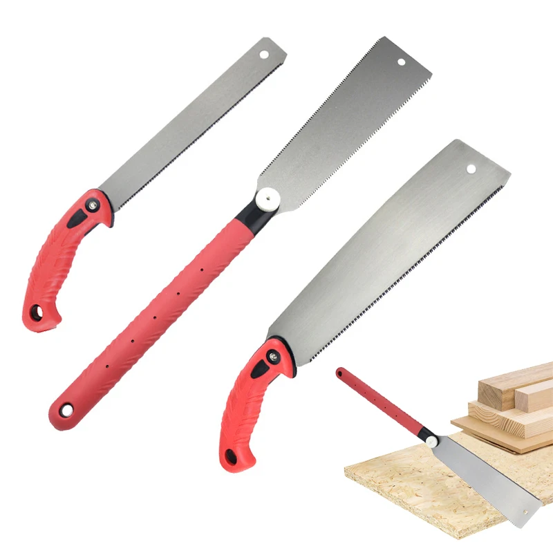

Lightweight Double-sided Handsaw 6-18 Tooth Woodworking Garden Pruning