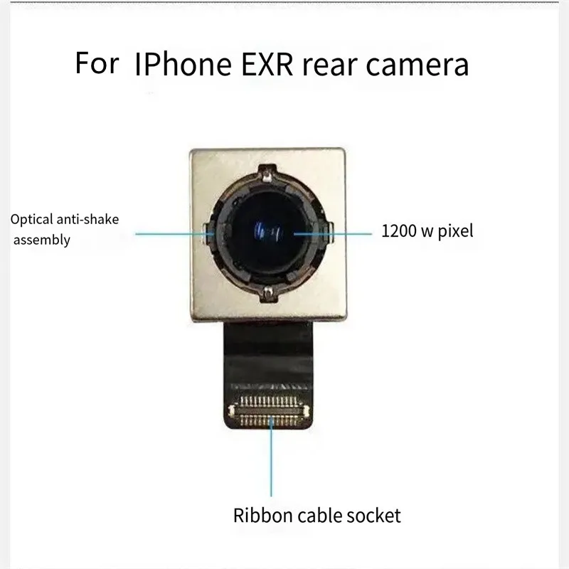 Задняя камера для iphone 7 8 plus XR XS max задняя линза гибкий кабель замены SE 2 11 PRO