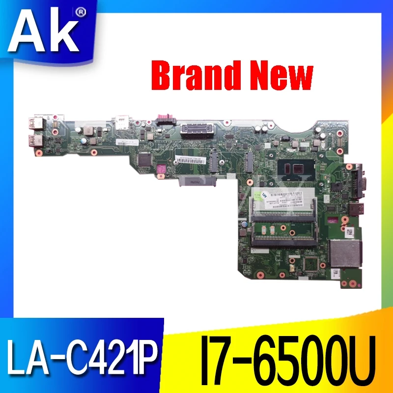 LA C421P материнская плата для ноутбука For Lenovo ThinkPad L560 оригинальная I7 6500U|Материнские