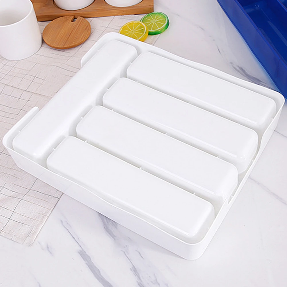 1 шт. кухонная Подставка под столовые приборов выдвижной ящик Ложка Столовые