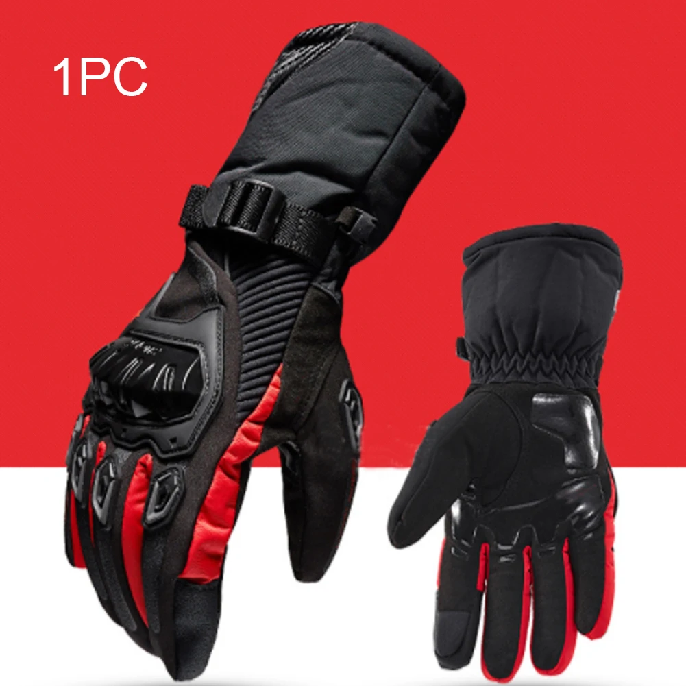 

Protective Anti Slip Motorcycle Outdoor Thermal Glove Winter Warm Waterproof Adjustable Touch Screen Padded Breathable Durable